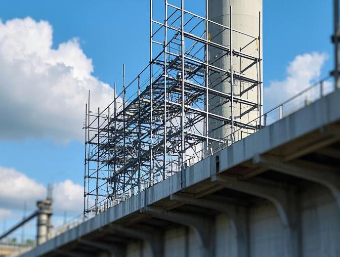 Échafaudage Cuplock pour industriel