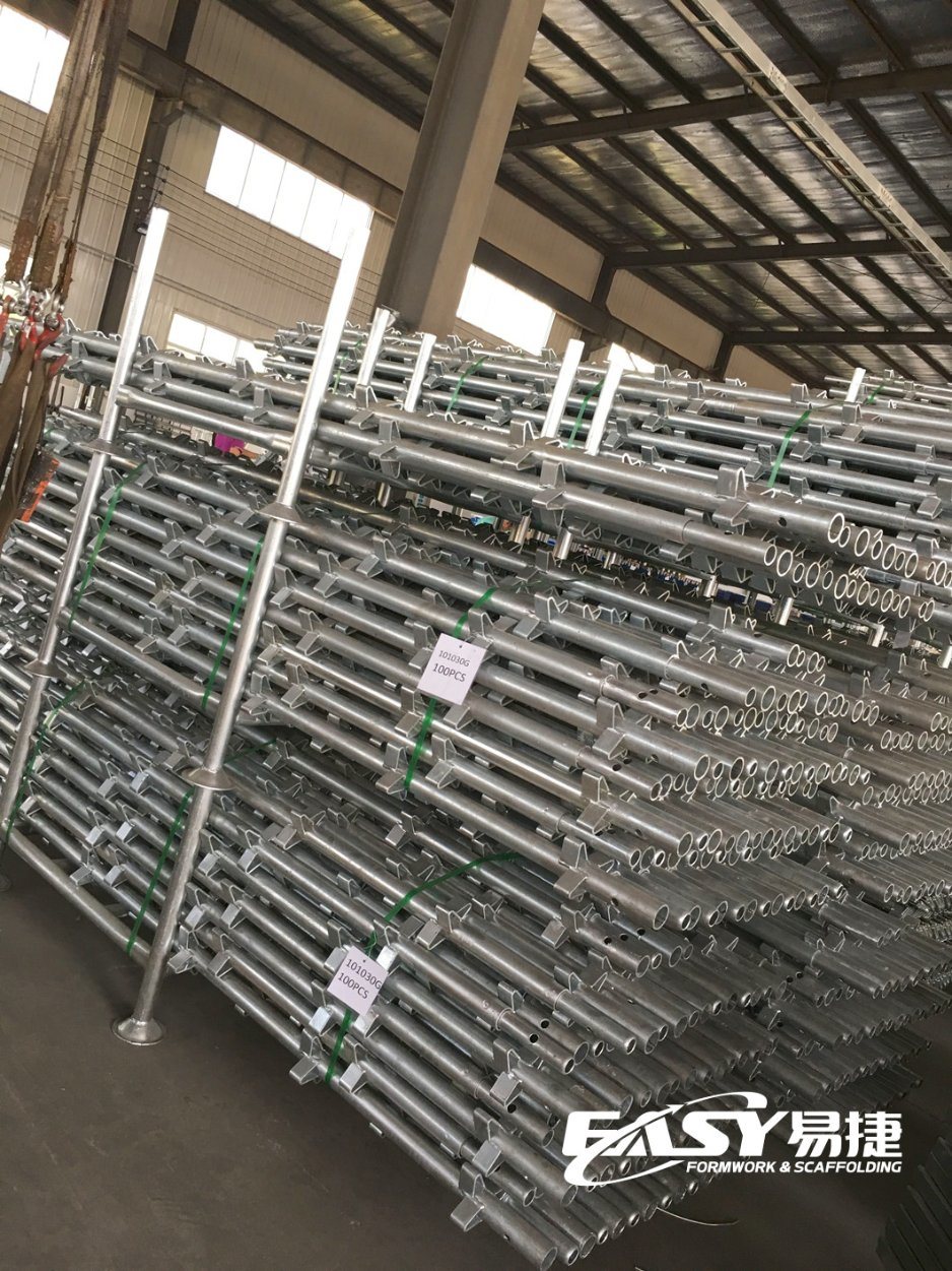 Projets de construction industrielle Kwikstage Ledger d