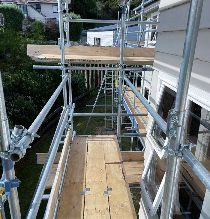Entretien des murs extérieurs du bâtiment