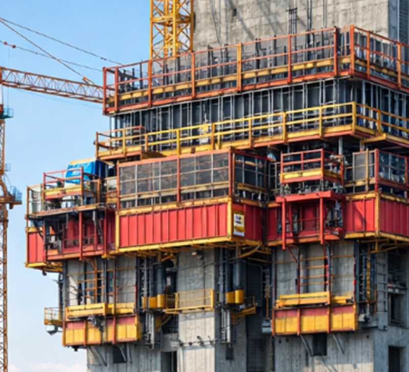self climbing formwork coffrage auto-grimpant